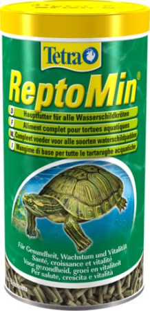 Tetra ReptoMin корм д/водных черепах палочки 1л