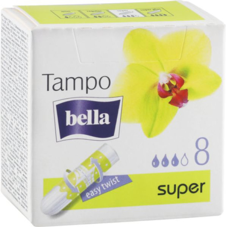 Bella premium comfort Super Тампоны 8шт (easy twist)