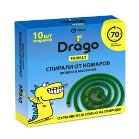Drago Спираль-эффект, средство инсектицидное от комаров