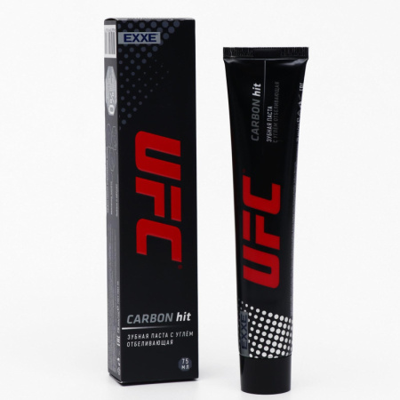 UFC x EXXE Зуб/паста с углём "Отбеливающая" Carbon hit 75 мл