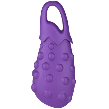 Mr.Kranch игрушка д/соб. Баклажан 17см фиолетовая с ароматом сливок