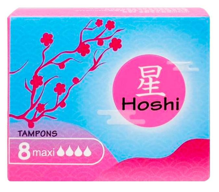 HOSHI Digital Maxi Тампоны женские, 8шт