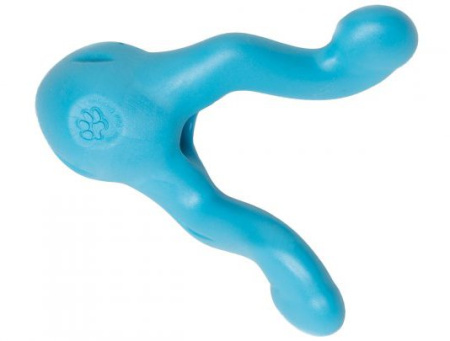 Zogoflex игрушка д/соб. Tizzi Mini для лакомств голубая 12см