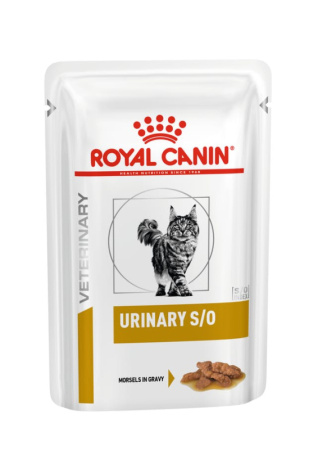 Royal Canin Urinary S/O пауч для кошек для лечения и профилактики МКБ соус