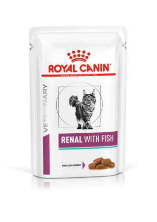 Royal Canin Renal пауч для кошек с почечной недостаточностью с рыбой