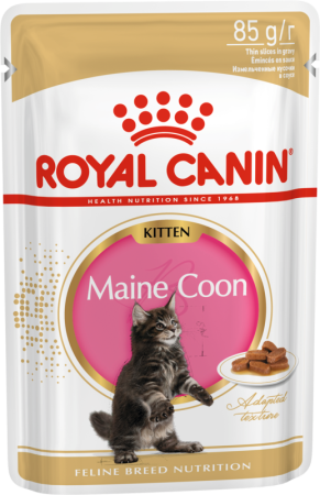 Royal Canin Maine Coon Kitten пауч для котят породы Мейн-кун