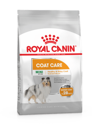 Royal Canin Mini Coat Care сухой корм для собак мелких пород с тусклой и сухой шерстью