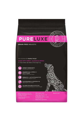 1627 PureLuxe для нормализации веса собак с индейкой, лососем и чечевицей 1,81 кг
