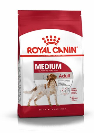 Royal Canin Medium Adult сухой корм для взрослых собак средних пород 15+3кг