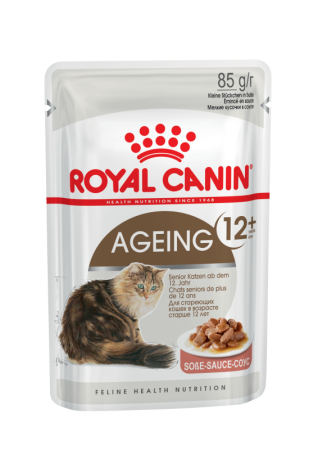 Royal Canin Ageing 12+ пауч для пожилых кошек старше 12 лет соус