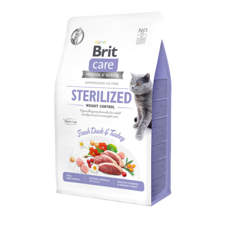 Брит Care Cat GF Sterilized Weight Control д/стерил. кош. контроль веса 7 кг