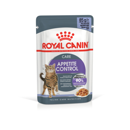 Royal Canin Appetite Control Care пауч для кошек склонных к набору веса желе