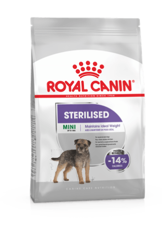 Royal Canin Mini Sterilised Adult для стерилизованных собак мелких пород 
