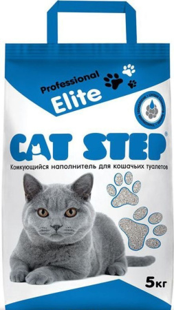 Cat Step Professional Elite 5 кг, комкующийся