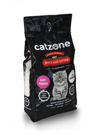 Наполнитель Catzone Baby Powder (комкующийся для котят с 8 недель до 1 года) - 5 кг