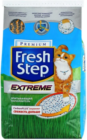 Fresh Step Extreme наполнитель впитывающий 1кг/2л (расфасованный)