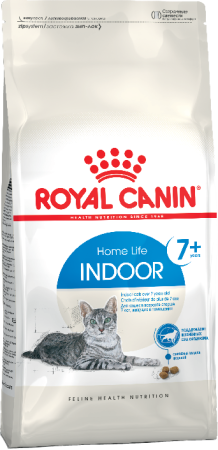 Royal Canin Indoor 7+ сухой корм для пожилых кошек проживающих в помещении