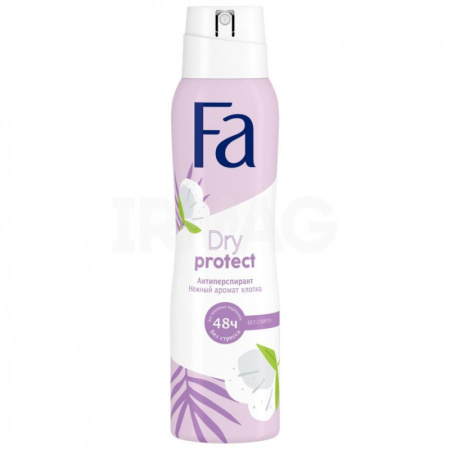 FA  Dry Protect  Део-спрей 150 мл жен Нежность хлопка