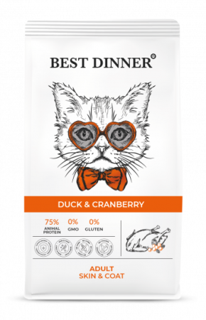 Best Dinner Adult Cat Duck & Cranberry 10 кг