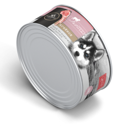 Secret Premium консервы для щенков и юниоров с ягненком