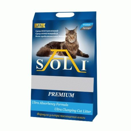 A-Soli Premium 8кг Супер комк./супер впит. Свежесть (12л)*2