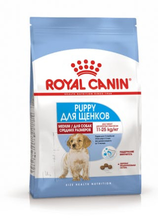 Royal Canin Medium Junior сухой корм для щенков средних пород 15кг