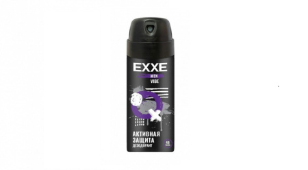 EXXE MEN мужской дезодорант аэрозоль VIBE, 50 мл