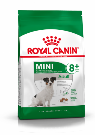 Royal Canin Mini Adult 8+ сухой корм для собак мелких пород старше 8 лет