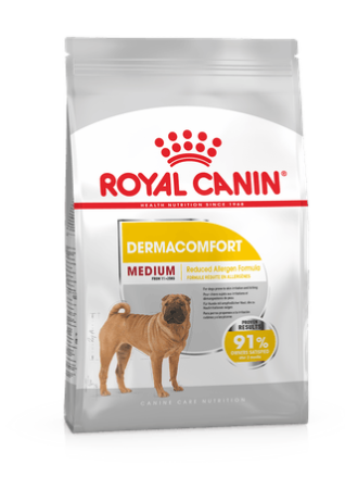 Royal Canin Medium Dermacomfort сухой корм для собак средних пород с чувствительной кожей 10кг