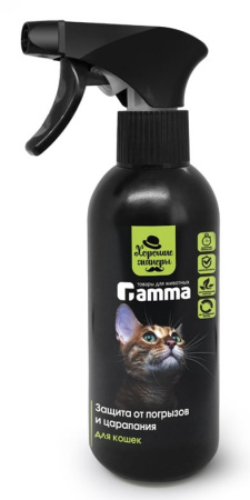 Gamma защита от погрызов и царапания д/кошек 250мл