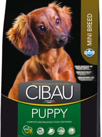 Cibau Puppy Mini корм для щенков мелких пород 2,5кг