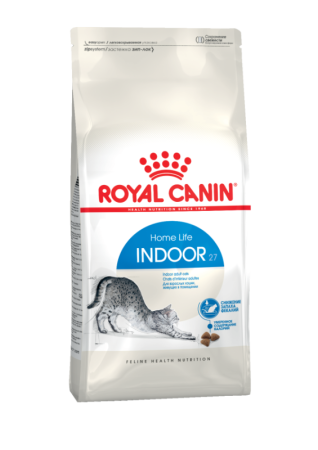 Royal Canin Indoor 27 сухой корм для взрослых кошек живущих в помещении 10кг 