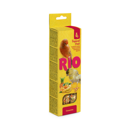 RIO Палочки для канареек с тропическими фруктами, коробка 2*40г