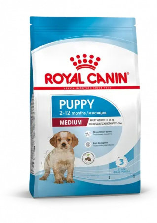 Royal Canin Medium Puppy сухой корм для щенков средних пород 14кг