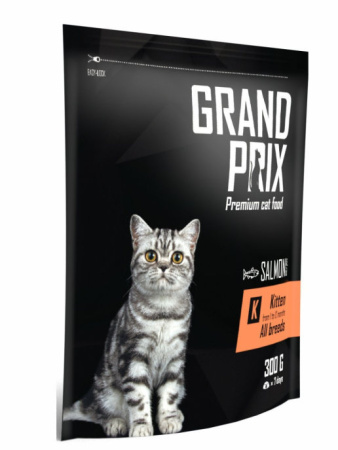 GRAND PRIX сух. корм д/котят с лососем 1,5 кг